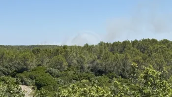 Incendie à Lédenon - Gard - 5 juillet 2026 - Feux de forêts et d'espaces naturels