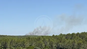 Incendie à Lédenon - Gard - 5 juillet 2026 - Feux de forêts et d'espaces naturels