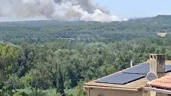 Incendie à Lédenon - Gard - 5 juillet 2026 - Feux de forêts et d'espaces naturels