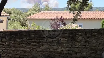 Incendie à Lédenon - Gard - 5 juillet 2026 - Feux de forêts et d'espaces naturels