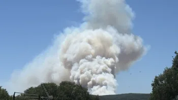 Incendie à Lédenon - Gard - 5 juillet 2026 - Feux de forêts et d'espaces naturels