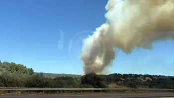 Incendie à Lédenon - Gard - 5 juillet 2026 - Feux de forêts et d'espaces naturels