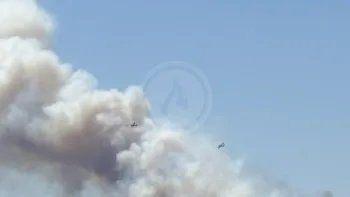 Incendie à Lédenon - Gard - 5 juillet 2026 - Feux de forêts et d'espaces naturels