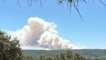 Incendie à Lédenon - Gard - 5 juillet 2026 - Feux de forêts et d'espaces naturels