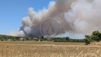 Incendie à Lédenon - Gard - 5 juillet 2026 - Feux de forêts et d'espaces naturels