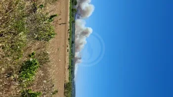 Incendie à Lédenon - Gard - 5 juillet 2026 - Feux de forêts et d'espaces naturels