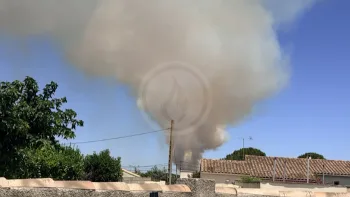Incendie à Lédenon - Gard - 5 juillet 2026 - Feux de forêts et d'espaces naturels