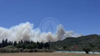 Incendie à Lédenon - Gard - 5 juillet 2026 - Feux de forêts et d'espaces naturels