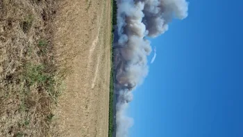 Incendie à Lédenon - Gard - 5 juillet 2026 - Feux de forêts et d'espaces naturels