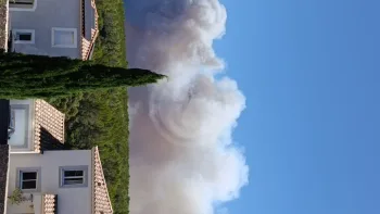 Incendie à Lédenon - Gard - 5 juillet 2026 - Feux de forêts et d'espaces naturels