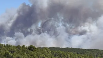Incendie à Lédenon - Gard - 5 juillet 2026 - Feux de forêts et d'espaces naturels