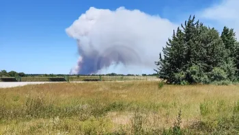 Incendie à Lédenon - Gard - 5 juillet 2026 - Feux de forêts et d'espaces naturels