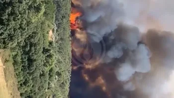 Incendie à Lédenon - Gard - 5 juillet 2026 - Feux de forêts et d'espaces naturels