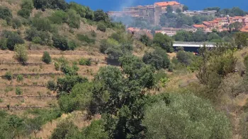 Incendie à Collioure - Pyrénées-Orientales - 5 juillet 2026 - Feux de forêts et d'espaces naturels