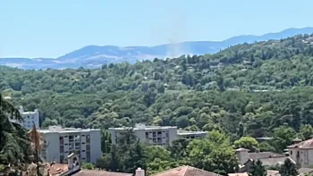 Incendie à Chaponost - Rhône - 5 juillet 2026 - Feux de forêts et d'espaces naturels