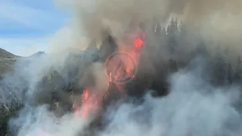 Incendie à Planay - Savoie - 5 juillet 2026 - Feux de forêts et d'espaces naturels