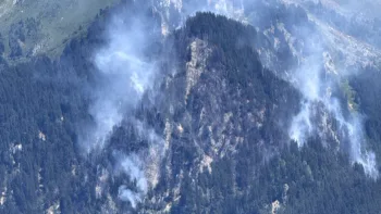 Incendie à Planay - Savoie - 5 juillet 2026 - Feux de forêts et d'espaces naturels