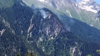 Incendie à Planay - Savoie - 5 juillet 2026 - Feux de forêts et d'espaces naturels