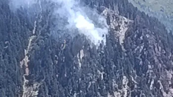 Incendie à Planay - Savoie - 5 juillet 2026 - Feux de forêts et d'espaces naturels