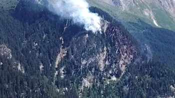 Incendie à Planay - Savoie - 5 juillet 2026 - Feux de forêts et d'espaces naturels