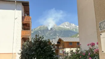 Incendie à Planay - Savoie - 5 juillet 2026 - Feux de forêts et d'espaces naturels