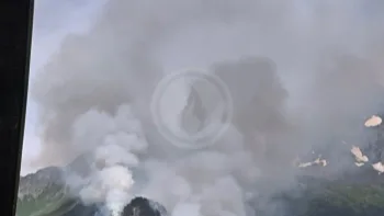 Incendie à Planay - Savoie - 5 juillet 2026 - Feux de forêts et d'espaces naturels