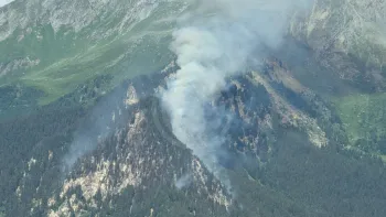 Incendie à Planay - Savoie - 5 juillet 2026 - Feux de forêts et d'espaces naturels
