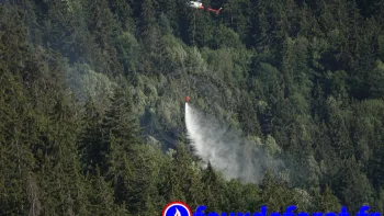 Incendie à Planay - Savoie - 5 juillet 2026 - Feux de forêts et d'espaces naturels