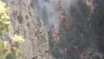 Incendie à Planay - Savoie - 5 juillet 2026 - Feux de forêts et d'espaces naturels