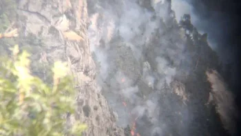 Incendie à Planay - Savoie - 5 juillet 2026 - Feux de forêts et d'espaces naturels