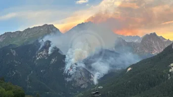 Incendie à Planay - Savoie - 5 juillet 2026 - Feux de forêts et d'espaces naturels