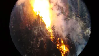 Incendie à Planay - Savoie - 5 juillet 2026 - Feux de forêts et d'espaces naturels