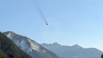Incendie à Planay - Savoie - 5 juillet 2026 - Feux de forêts et d'espaces naturels