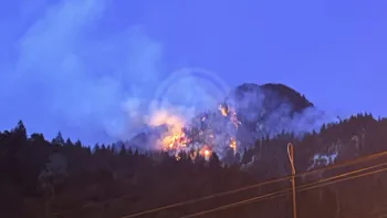 Incendie à Planay - Savoie - 5 juillet 2026 - Feux de forêts et d'espaces naturels