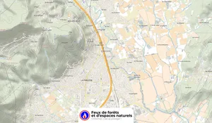 Incendie à La Crau (83) : le feu est éteint