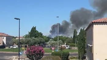 Incendie à Lunel - Hérault - 5 juillet 2026 - Feux de forêts et d'espaces naturels