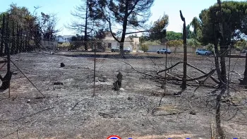 Incendie à Lunel - Hérault - 5 juillet 2026 - Feux de forêts et d'espaces naturels