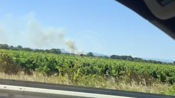 Incendie à Lunel - Hérault - 5 juillet 2026 - Feux de forêts et d'espaces naturels