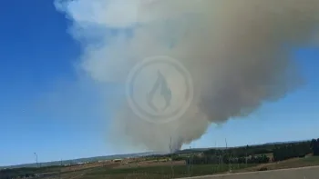 Incendie à Lunel - Hérault - 5 juillet 2026 - Feux de forêts et d'espaces naturels