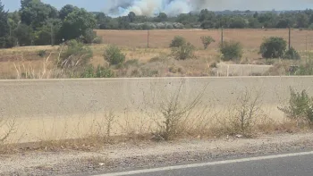 Incendie à Lunel - Hérault - 5 juillet 2026 - Feux de forêts et d'espaces naturels
