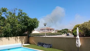 Incendie à Lunel - Hérault - 5 juillet 2026 - Feux de forêts et d'espaces naturels