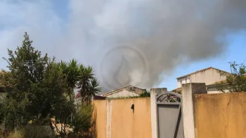Incendie à Lunel - Hérault - 5 juillet 2026 - Feux de forêts et d'espaces naturels
