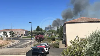 Incendie à Lunel - Hérault - 5 juillet 2026 - Feux de forêts et d'espaces naturels