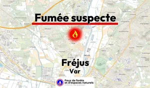 Incendie à Fréjus (83) : le feu est éteint