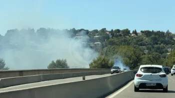 Incendie à Avignon - Vaucluse - 5 juillet 2026 - Feux de forêts et d'espaces naturels