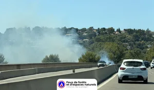 Incendie à Avignon (84) : les pompiers interviennent