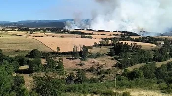 Incendie à Saint-Haon - Haute-Loire - 5 juillet 2026 - Feux de forêts et d'espaces naturels
