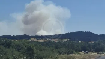Incendie à Saint-Haon - Haute-Loire - 5 juillet 2026 - Feux de forêts et d'espaces naturels