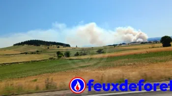 Incendie à Saint-Haon - Haute-Loire - 5 juillet 2026 - Feux de forêts et d'espaces naturels