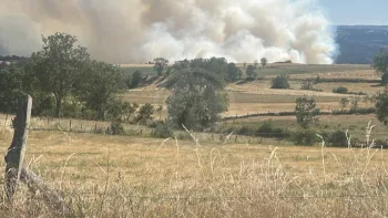 Incendie à Saint-Haon - Haute-Loire - 5 juillet 2026 - Feux de forêts et d'espaces naturels